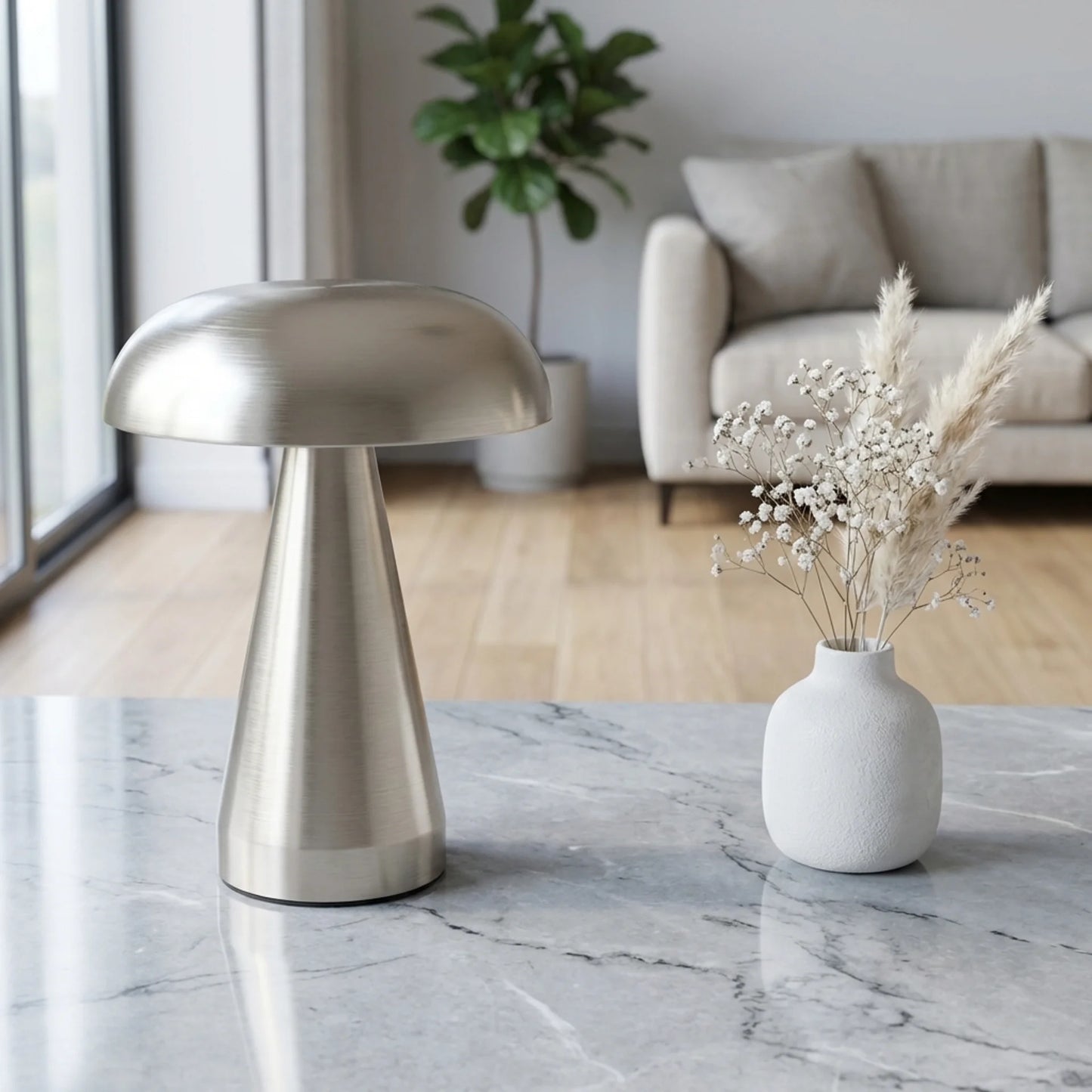 MushroomLight – LED Pilzlampe kabellos dimmbar