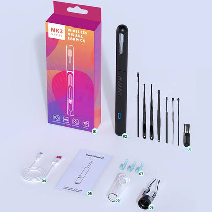 Ohrenreiniger mit Kamera – HD WiFi Live-Bild aufs Smartphone
