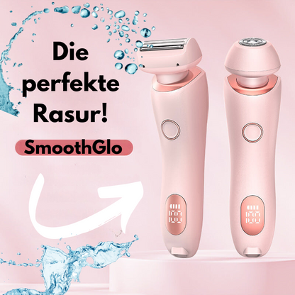 Luvora SmoothGlo - Lady Rasierer für seidige Haut mit SoftGlow-Effekt.