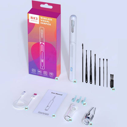 Ohrenreiniger mit Kamera – HD WiFi Live-Bild aufs Smartphone
