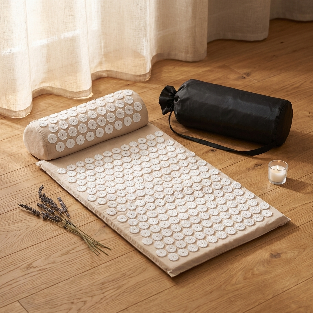 ZenMat – Akupressurmatte Set mit Kissen & Tragetasche