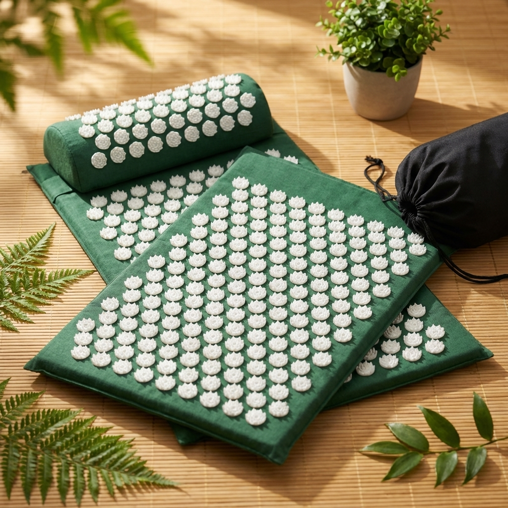 ZenMat – Akupressurmatte Set mit Kissen & Tragetasche