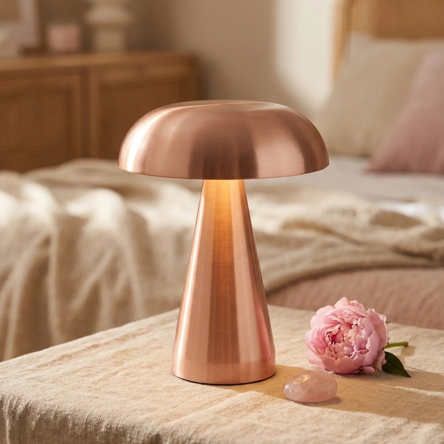 MushroomLight – LED Pilzlampe kabellos dimmbar