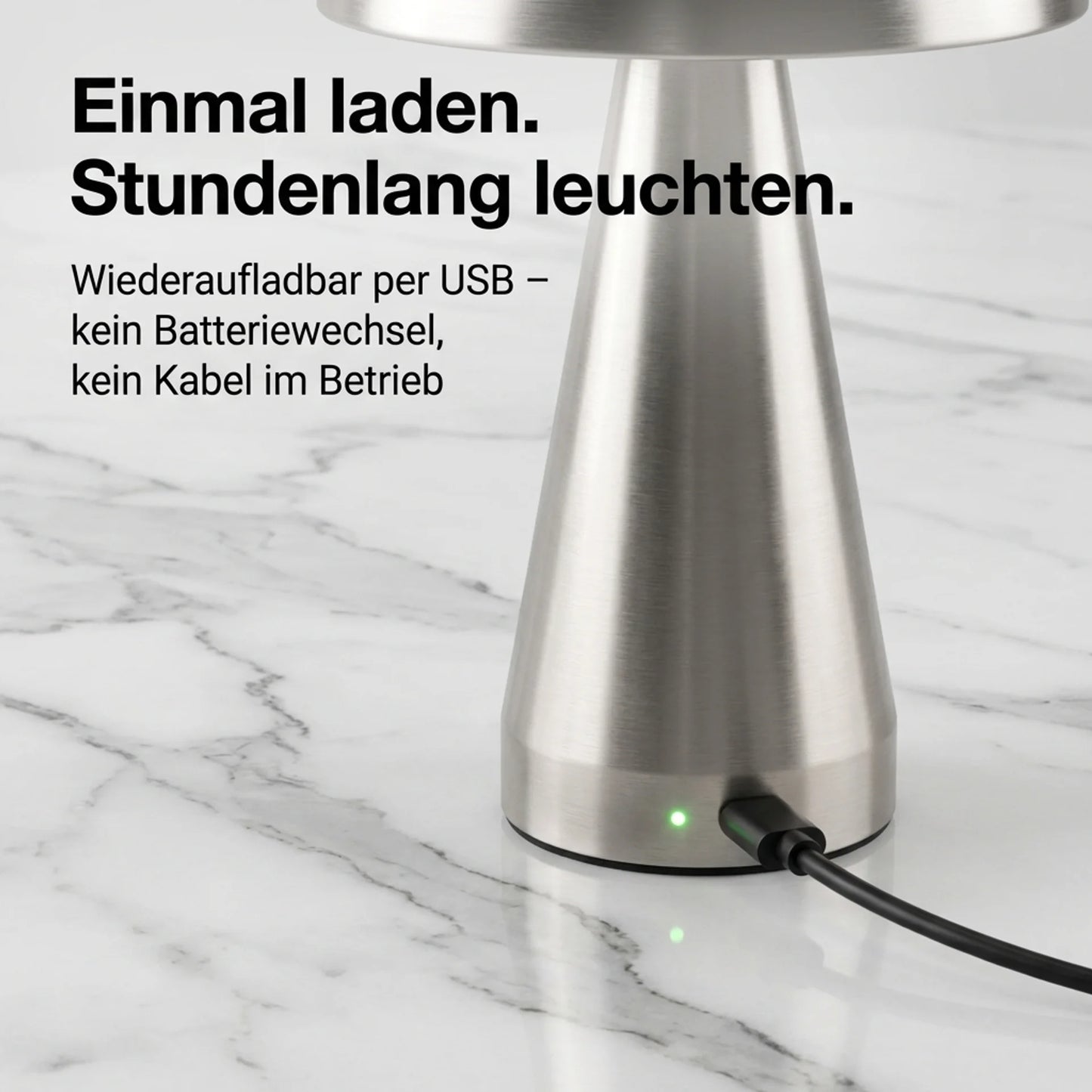 MushroomLight – LED Pilzlampe kabellos dimmbar