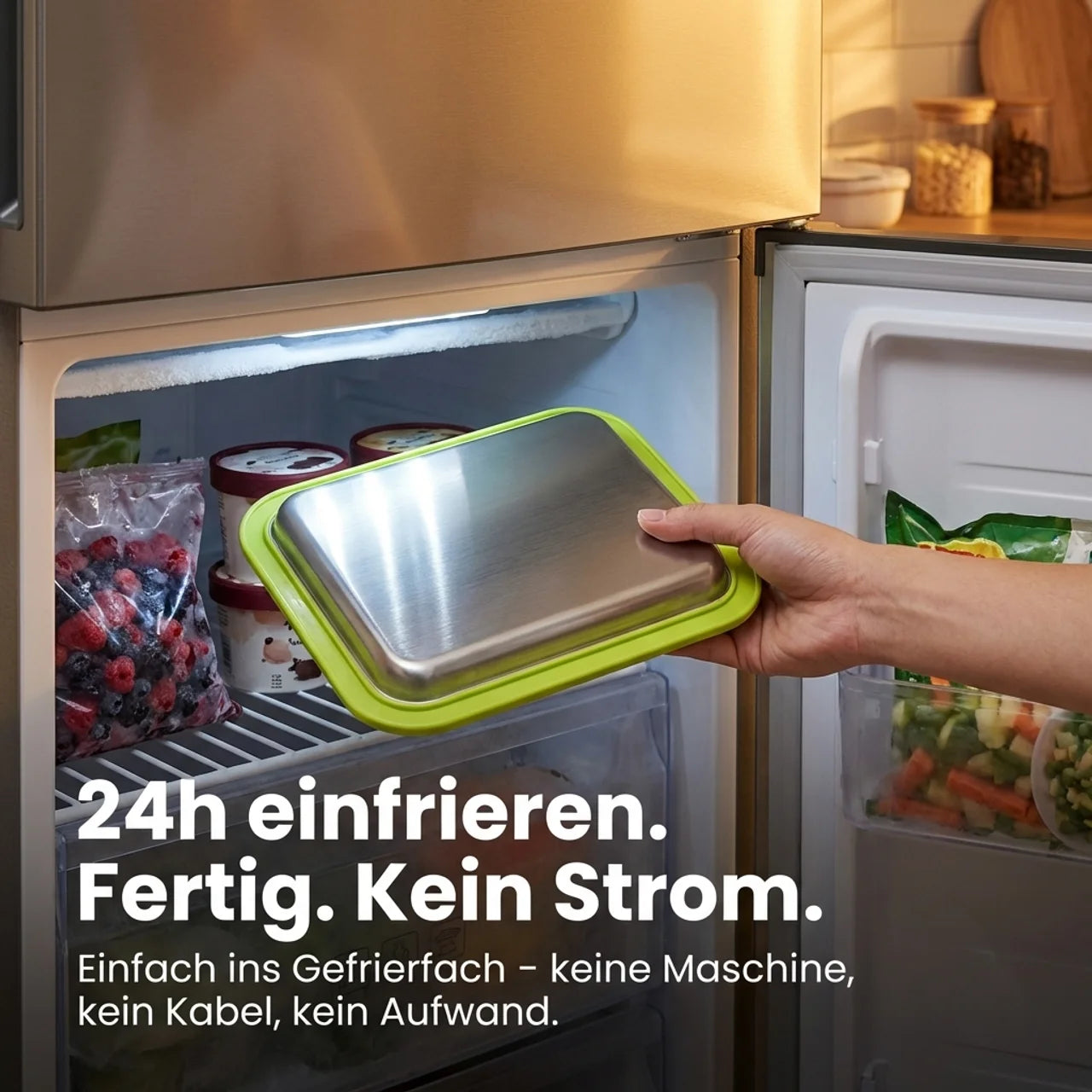 IcePan – Eiscreme Roll Platte Eis selber machen