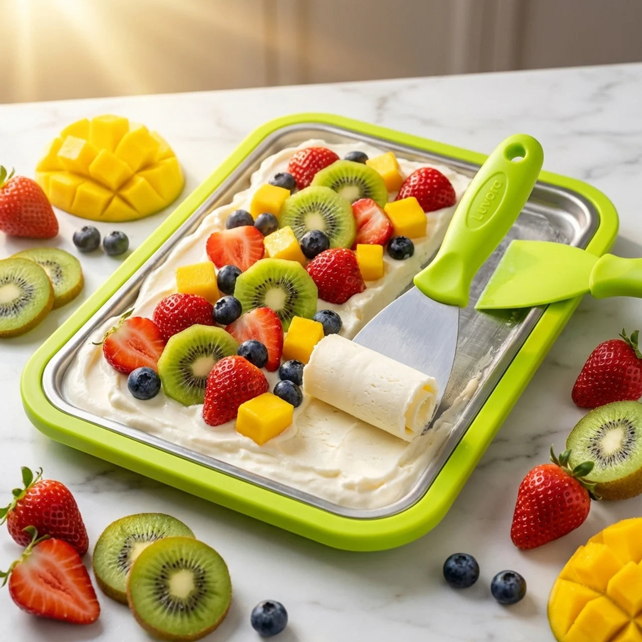 IcePan – Eiscreme Roll Platte Eis selber machen