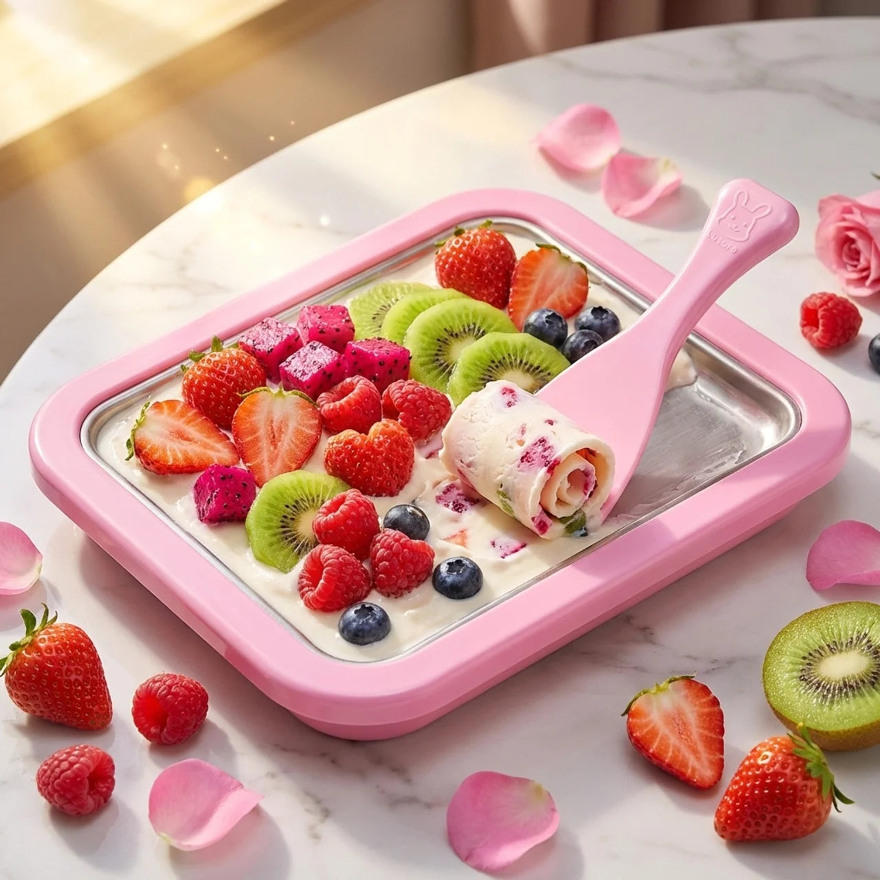 IcePan – Eiscreme Roll Platte Eis selber machen