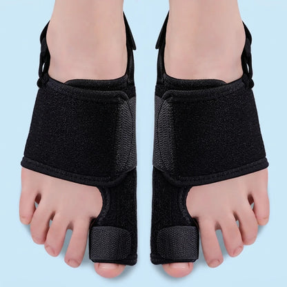 Hallux Valgus Korrektor – Verstellbare Schiene gegen Ballenzeh & Fußschmerzen | Tag & Nacht