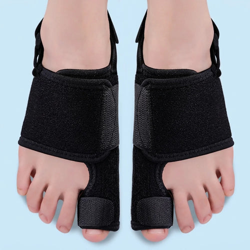 Hallux Valgus Korrektor – Verstellbare Schiene gegen Ballenzeh & Fußschmerzen | Tag & Nacht