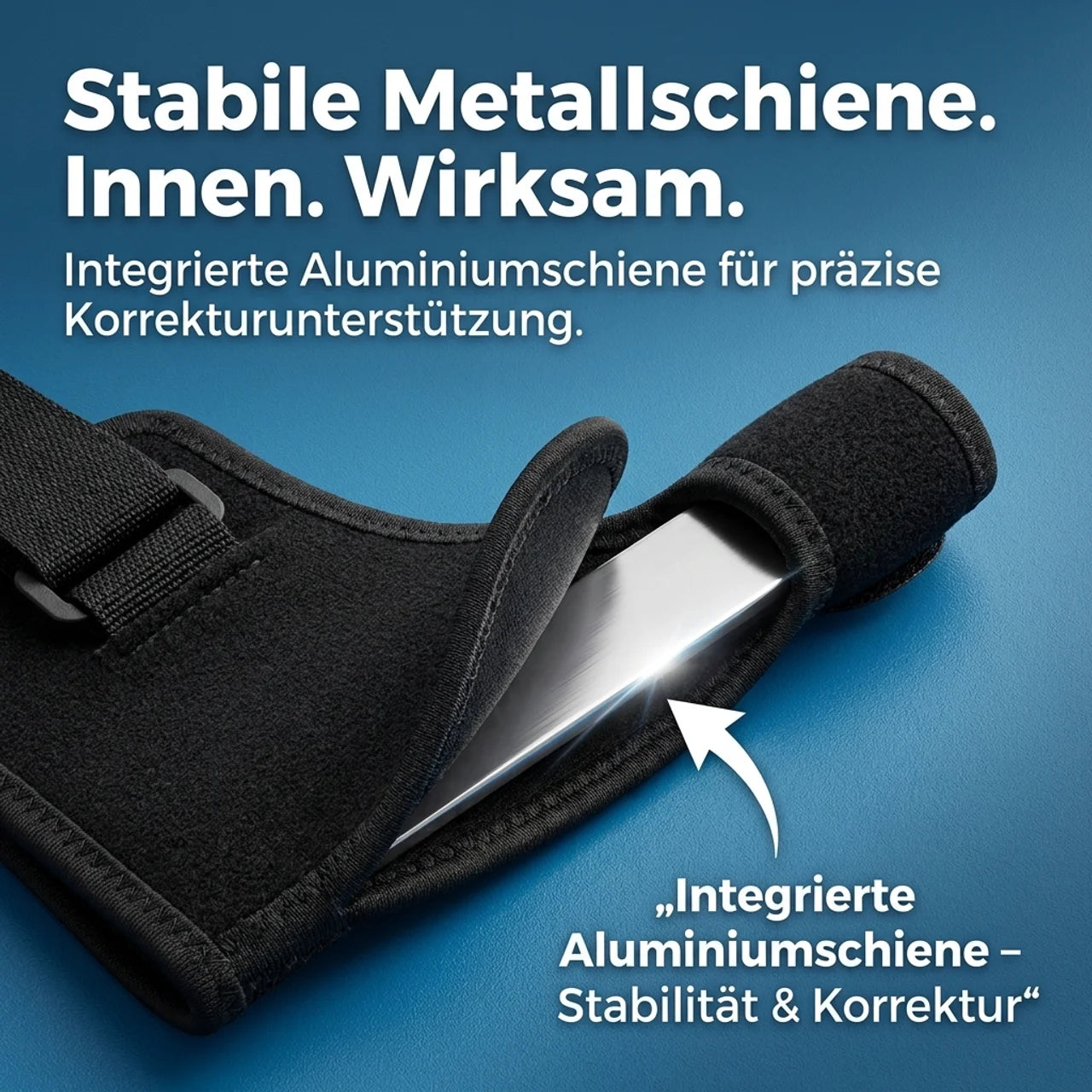 Hallux Valgus Korrektor – Verstellbare Schiene gegen Ballenzeh & Fußschmerzen | Tag & Nacht