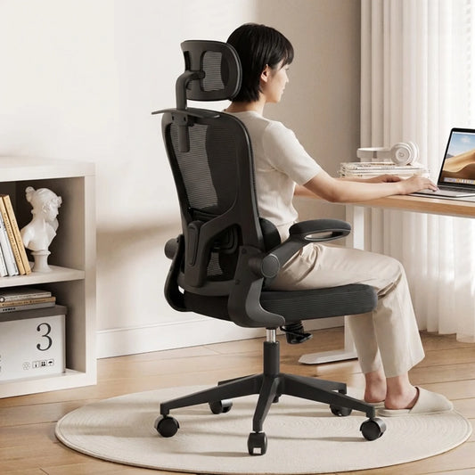 Ergonomischer Bürostuhl mit Kopfstütze