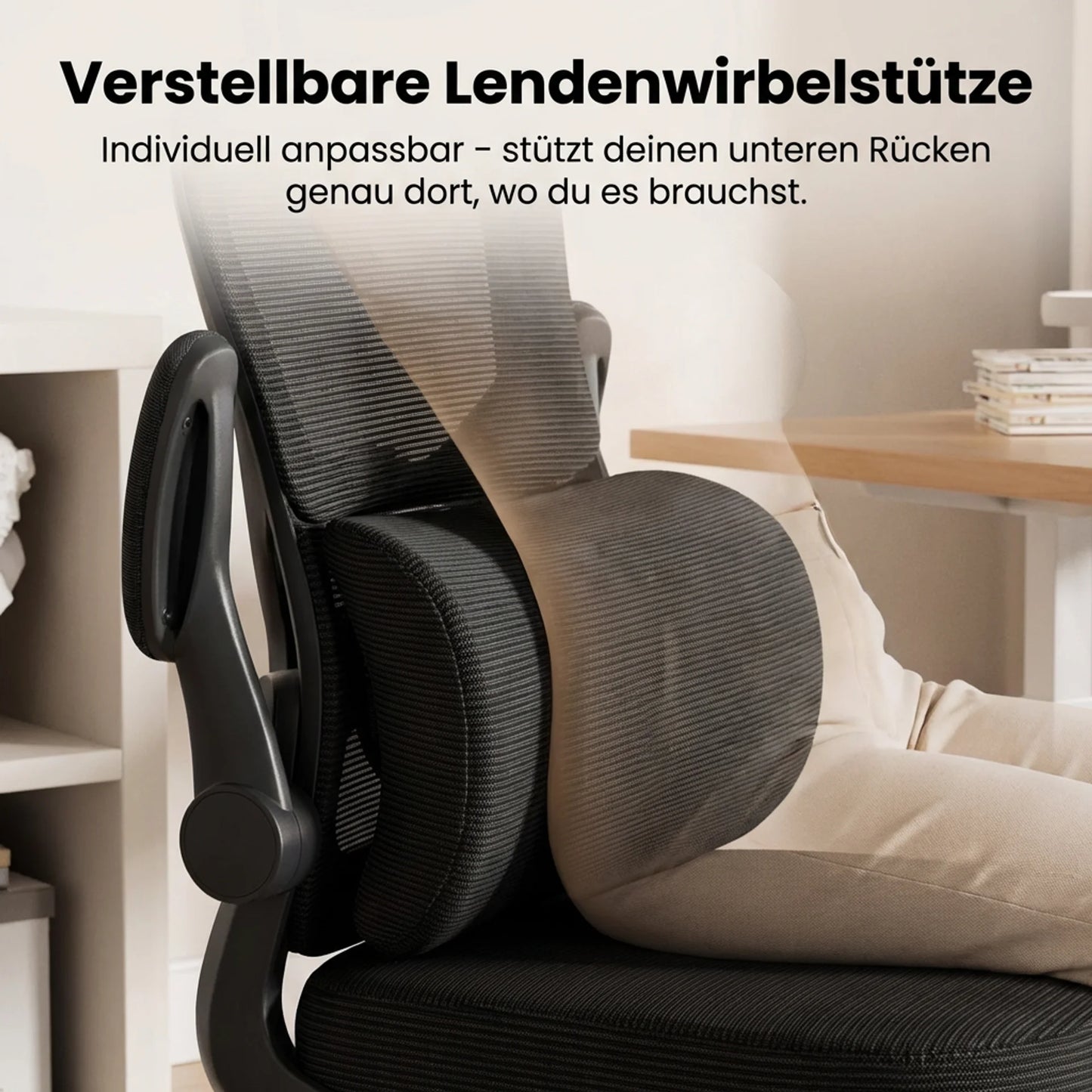 Ergonomischer Bürostuhl mit Kopfstütze