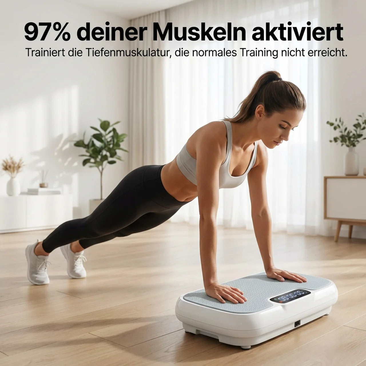 Vibrationsplatte Slim – Ganzkörpertraining zu Hause