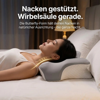 Memory Foam Butterfly - Ergonomisches Nackenkissen