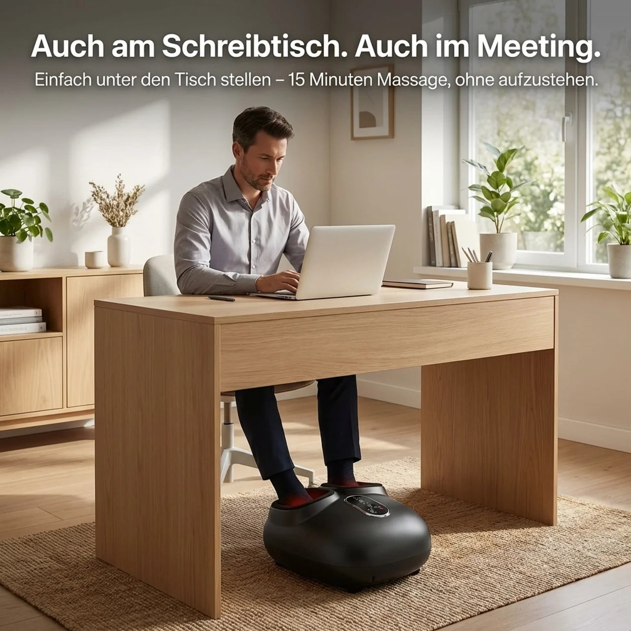 Fussmassagegerät mit Wärme & Shiatsu