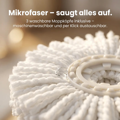 ROTATIONS-WISCHMOPP MIT SCHLEUDEREIMER