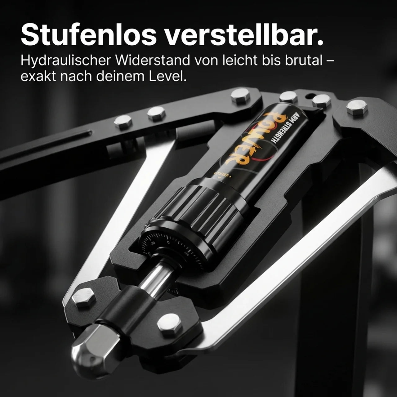 Hydraulischer Armtrainer – Brust, Arme & Schultern