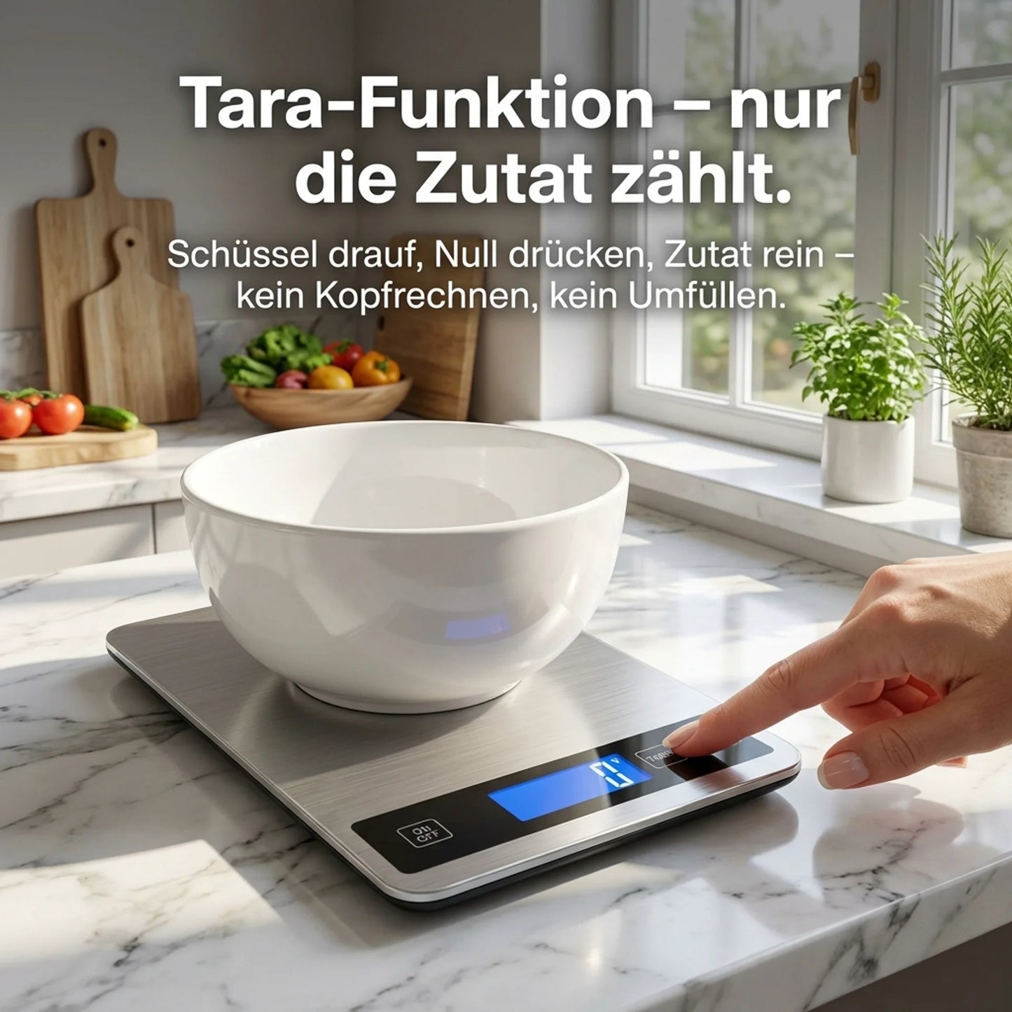 Digitale Küchenwaage