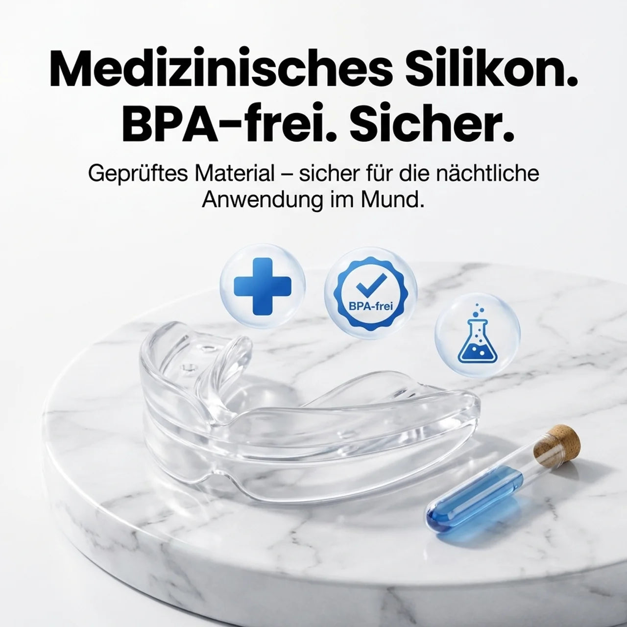 SilentNight – Anti-Schnarch Mundschutz anpassbar wiederverwendbar