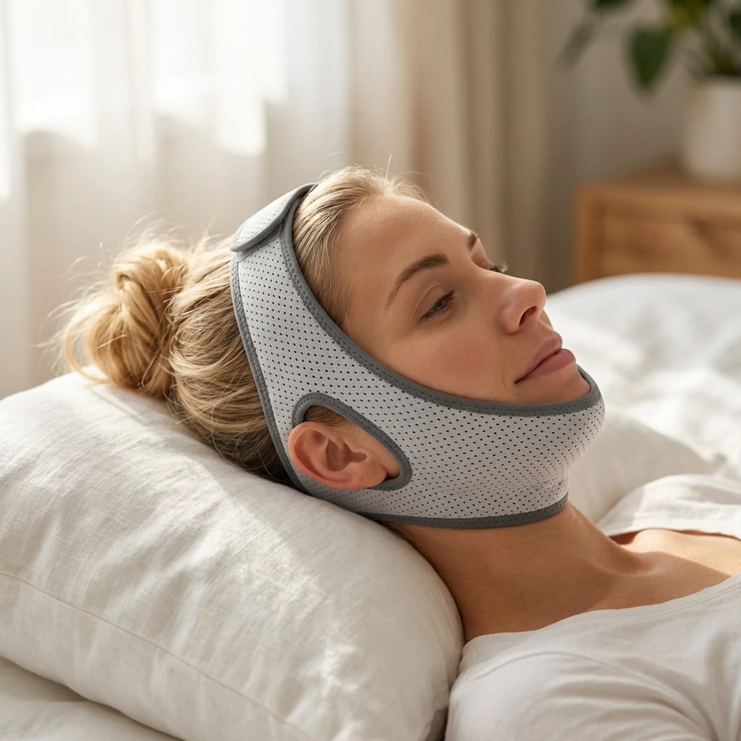 SlimBand – Kinnband gegen Schnarchen Schlafmaske
