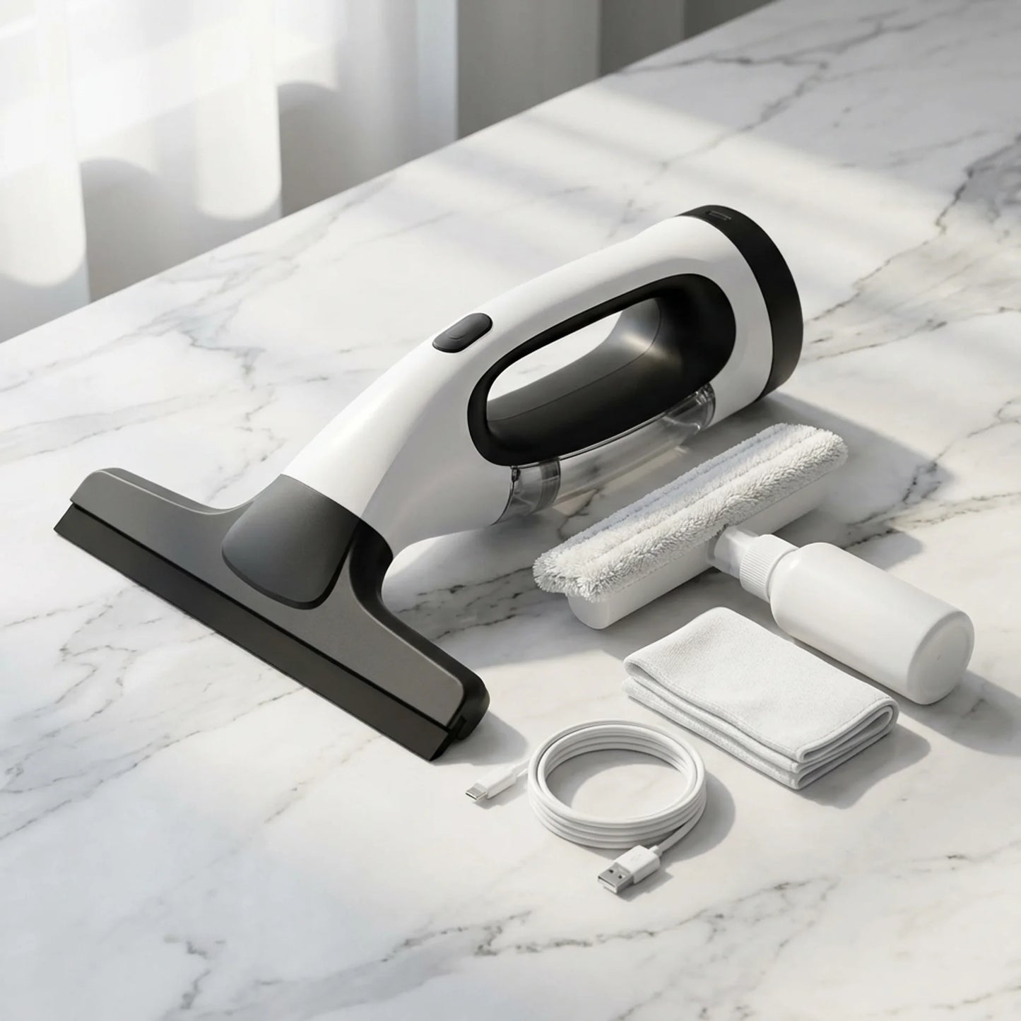 CleanPro – Elektrischer Fensterreiniger mit Wassertank