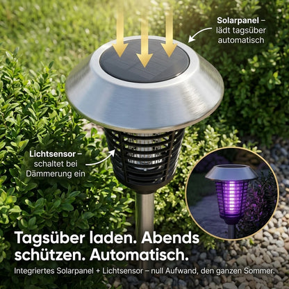 Luvora BugShield Solar-Mückenlampe für deinen Garten
