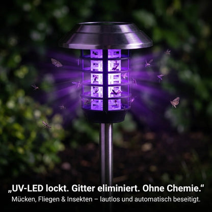 Luvora BugShield Solar-Mückenlampe für deinen Garten