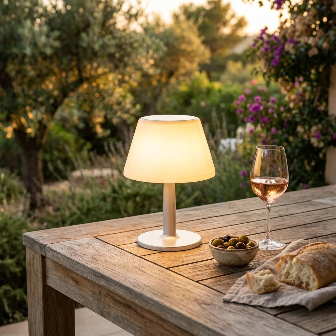 LumiTable kabellose Solar-Tischlampe