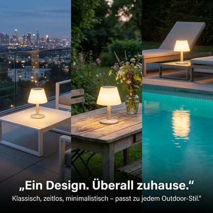 LumiTable kabellose Solar-Tischlampe