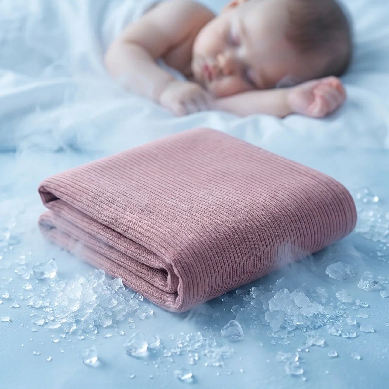 Kühlende Babydecke – Luvora Bambini