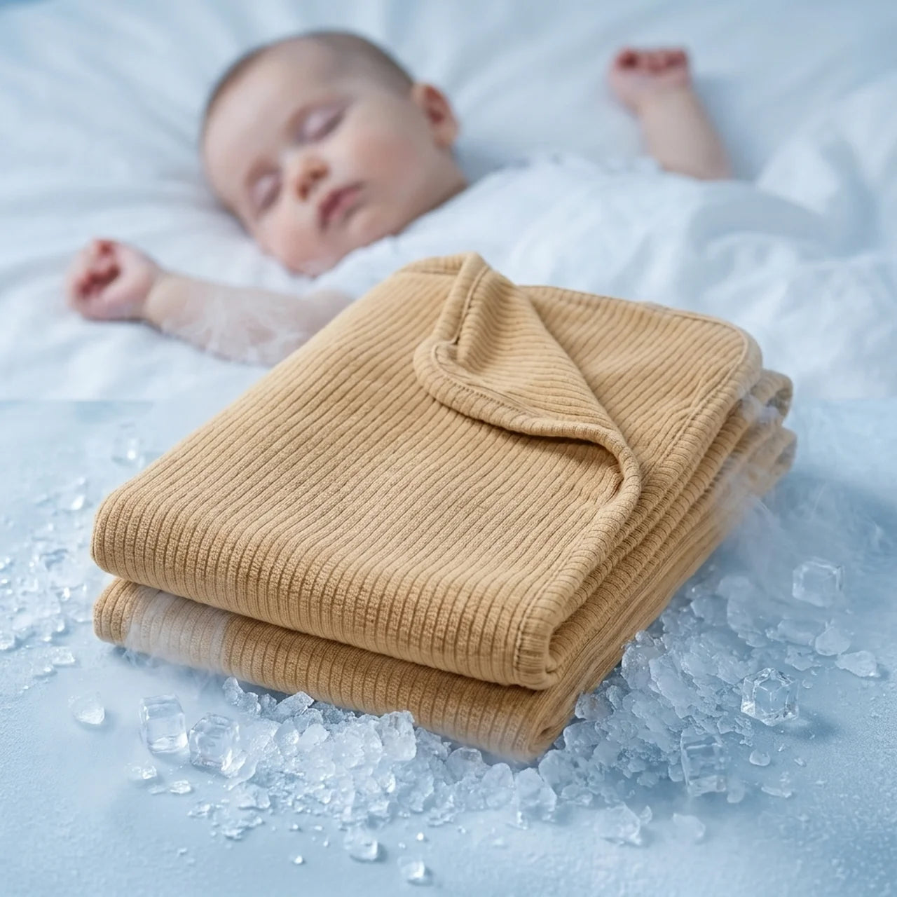 Kühlende Babydecke – Luvora Bambini