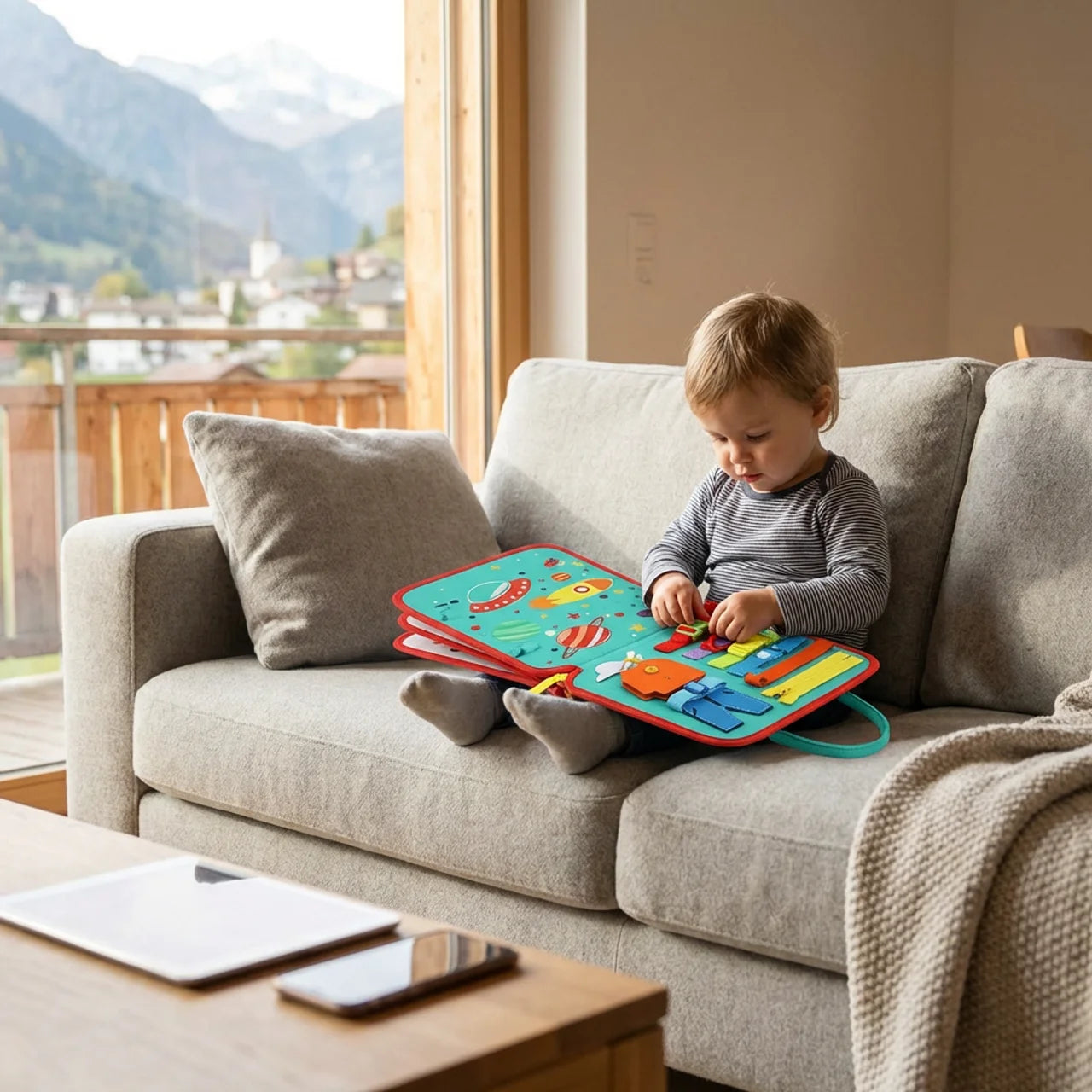 Luvora - Montessori Lernboard für Kinder
