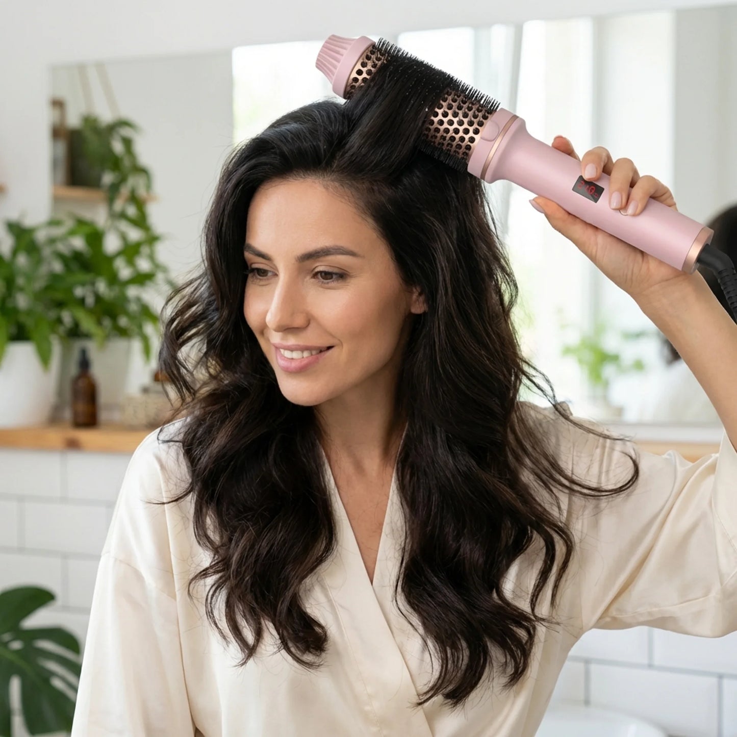 3-in-1 Haarstyler – Locken, Glätten & Volumen